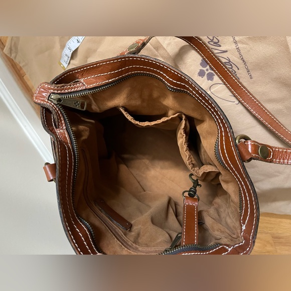 Patricia Nash Poppy Tote Cognac - Picture 12 of 12